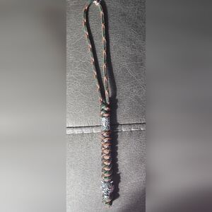 Multicolor Paracord Viking Lanyard. Around 12 Inchs Long. Handmade.